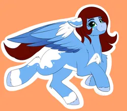 Size: 4000x3500 | Tagged: safe, artist:decemberbreezee, artist:monsoonvisionz, derpibooru import, oc, unofficial characters only, pegasus, pony, image, pegasus oc, png, solo, wings