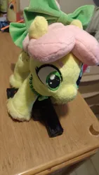 Size: 2160x3840 | Tagged: safe, artist:plushiesshy, derpibooru import, posey (g5), earth pony, pony, g5, female, image, irl, jpeg, mare, photo, plushie