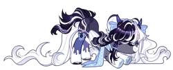 Size: 4120x1678 | Tagged: safe, artist:lavender-bases, derpibooru import, oc, oc:oreo cream, pegasus, pony, clothes, female, horns, image, mare, png, scarf, simple background, socks, solo, transparent background