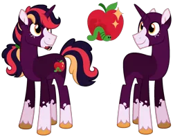 Size: 1767x1402 | Tagged: safe, artist:strawberry-spritz, derpibooru import, pony, unicorn, horn, image, male, parents:shiningmac, png, simple background, solo, stallion, transparent background