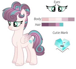 Size: 1728x1576 | Tagged: safe, artist:pancakeartyt, derpibooru import, oc, oc:harmonius song, unofficial characters only, pegasus, pony, g4, base used, female, image, mare, offspring, parent:pound cake, parent:princess flurry heart, parents:poundflurry, png, simple background, solo, transparent background