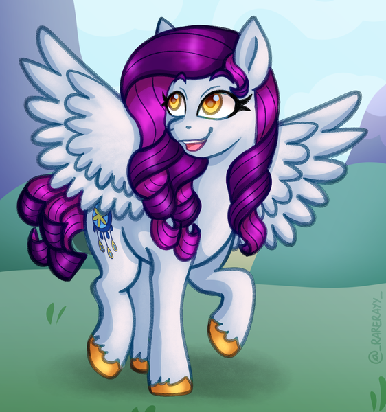 Size: 1218x1300 | Tagged: safe, artist:_rarerayy_, derpibooru import, oc, unofficial characters only, pegasus, pony, g4, digital art, female, image, mare, png, solo