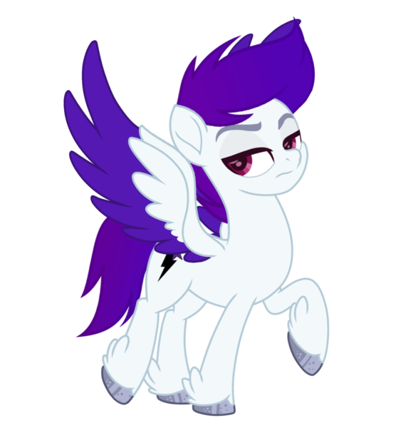 Size: 4019x4110 | Tagged: safe, artist:ramixe dash, derpibooru import, oc, oc:lightning stars, unofficial characters only, pegasus, pony, g4, g5, base used, g5 to g4, generation leap, image, png, simple background, solo, transparent background