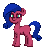 Size: 196x220 | Tagged: safe, oc, oc:countdown, pony town, female, gif, image, solo