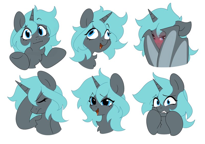 Size: 4096x2867 | Tagged: safe, artist:haruk, ponerpics import, oc, unofficial characters only, bat pony, pony, bat pony oc, bat wings, blushing, emotes, female, image, jpeg, mare, wings