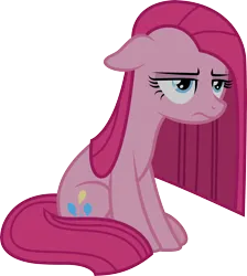 Size: 6000x6690 | Tagged: safe, artist:twilirity, derpibooru import, pinkie pie, pony, floppy ears, image, pinkamena diane pie, png, simple background, solo, transparent background, vector