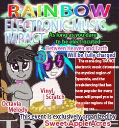 Size: 280x300 | Tagged: safe, artist:alumina nitride, derpibooru import, edit, octavia melody, vinyl scratch, g4, digital art, duo, image, meme, music, pixel art, pixel-crisp art, png, text, trance