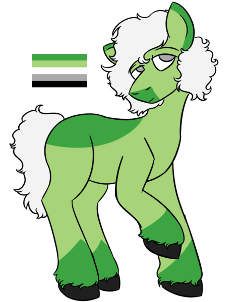 Size: 1600x2000 | Tagged: safe, artist:whimsicalseraph, derpibooru import, oc, unofficial characters only, earth pony, pony, adoptable, aromantic pride flag, black hooves, coat markings, color palette, colored, colored hooves, colored muzzle, curly mane, curly tail, earth pony oc, facial markings, flat colors, gray eyes, hooves, image, lidded eyes, long tail, no catchlights, no pupils, png, pride, pride flag, simple background, smiling, snip (coat marking), socks (coat marking), solo, tail, transparent background, unshorn fetlocks, white mane, white tail