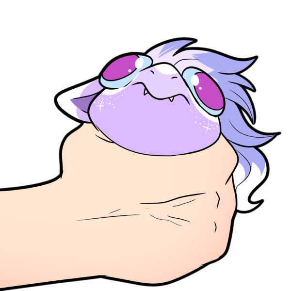 Size: 2000x2000 | Tagged: safe, artist:skyboundsiren, derpibooru import, oc, oc:siren andromeda, bat pony, asphyxiation, cute, cute little fangs, emote, fangs, female, fist, grabbing, hand, image, png, squeeze, squeezing, strangling