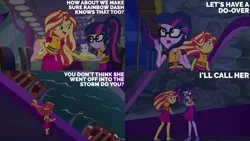 Size: 2000x1125 | Tagged: safe, derpibooru import, edit, edited screencap, editor:quoterific, screencap, fluttershy, rarity, sci-twi, sunset shimmer, twilight sparkle, equestria girls, g4, equestria girls specials, image, my little pony equestria girls: spring breakdown, png