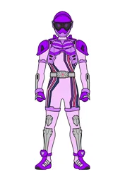 Size: 2480x3508 | Tagged: safe, derpibooru import, editor:pascalmulokozi2, sci-twi, twilight sparkle, equestria girls, g4, armor, clothes, glasses, image, kamen rider, kamen rider ex-aid, png, simple background, solo, suit, visor, white background