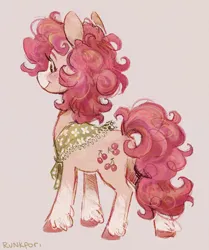 Size: 854x1020 | Tagged: safe, artist:lutraviolet, derpibooru import, cherries jubilee, pony, g1, g4, g1 to g4, generation leap, image, jpeg, solo