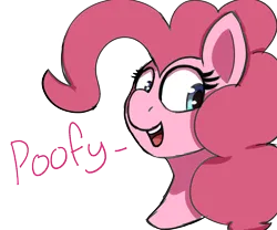 Size: 2400x2000 | Tagged: safe, artist:psychotix, derpibooru import, pinkie pie, earth pony, pony, g4, bust, female, image, looking at you, mare, open mouth, png, poofy, simple background, smiling, solo, talking, talking to viewer, transparent background