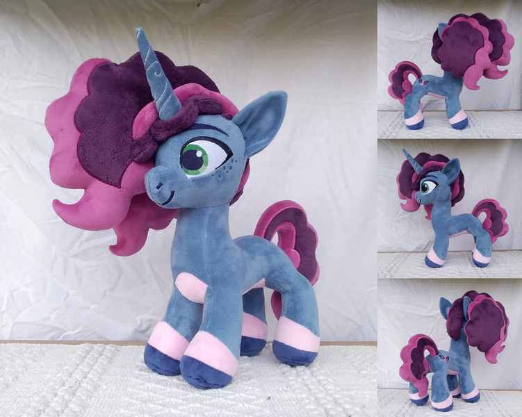 Size: 6170x4930 | Tagged: safe, artist:azdaracylius, derpibooru import, pony, g5, image, irl, misty brightdawn, photo, plushie, png, rebirth misty, solo