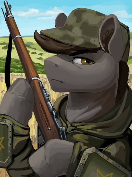 Size: 1560x2100 | Tagged: safe, artist:kelkessel, derpibooru import, oc, oc:cogwheel ponyarchuk, unofficial characters only, earth pony, pony, equestria at war mod, bust, clothes, eaw redux, image, male, military uniform, png, portrait, solo, stallion, stalliongrad, uniform