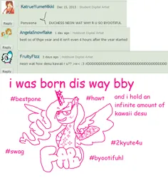 Size: 664x703 | Tagged: safe, artist:sugarlala-wut, derpibooru import, oc, oc:duchess neon wat, unofficial characters only, alicorn, pony, 2kyute4u, alicorn oc, ask, ask neon wat, desu, deviantart, donut steel, ethereal mane, fabulous, female, horn, image, joke oc, mare, png, simple background, spread wings, sunglasses, white background, wings