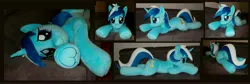 Size: 9224x3112 | Tagged: safe, artist:calusariac, derpibooru import, minuette, pony, absurd resolution, image, irl, jpeg, photo, plushie, solo