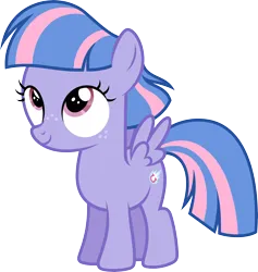 Size: 9700x10236 | Tagged: safe, artist:starryshineviolet, derpibooru import, wind sprint, pegasus, pony, g4, the last problem, absurd resolution, cute, derpibooru exclusive, female, filly, foal, image, looking up, moments before disaster, png, simple background, solo, transparent background, vector