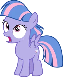 Size: 8712x10697 | Tagged: safe, artist:starryshineviolet, derpibooru import, wind sprint, pegasus, pony, g4, the last problem, absurd resolution, female, filly, foal, gasp, image, looking up, open mouth, png, simple background, solo, transparent background, vector