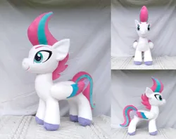 Size: 1998x1586 | Tagged: safe, artist:azdaracylius, derpibooru import, zipp storm, pony, g5, image, irl, photo, plushie, png, solo