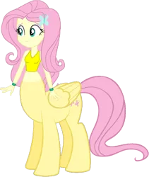 Size: 1240x1471 | Tagged: safe, artist:invisibleink, artist:tylerajohnson352, derpibooru import, fluttershy, centaur, taur, equestria girls, g4, beautiful, centaurified, centaurshy, cute, cutie mark, hooves, image, png, ponytaur, simple background, species swap, tail, transparent background, wings