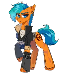 Size: 3977x4553 | Tagged: safe, artist:star-theft, derpibooru import, oc, unofficial characters only, earth pony, pony, fallout equestria, earth pony oc, image, png, solo