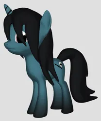 Size: 611x734 | Tagged: safe, artist:techno-babble, derpibooru import, oc, oc:azure dusk, unofficial characters only, pony, unicorn, series:technoverse, 3d pony creator, female, horn, image, mare, png, solo