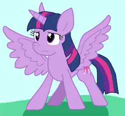 Size: 938x865 | Tagged: safe, artist:cmara, derpibooru import, twilight sparkle, twilight sparkle (alicorn), alicorn, pony, g4, female, image, mare, png, solo, spread wings, wings