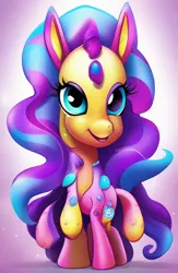 Size: 832x1280 | Tagged: safe, ai content, banned from derpibooru, deleted from derpibooru, derpibooru import, machine learning generated, prompter:mr sy, prompter:mr.sy, earth pony, pony, image, jpeg, machine learning abomination, mona lisa, solo