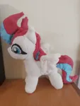 Size: 3000x4000 | Tagged: safe, artist:jbond, derpibooru import, zipp storm, pegasus, pony, g5, female, handmade, image, irl, jpeg, mare, photo, plushie, solo