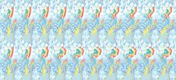 Size: 880x400 | Tagged: safe, artist:torpy-ponius, derpibooru import, rainbow dash, tank, cutie mark, image, pattern, png, salute, stereoscopy, wonderbolts logo