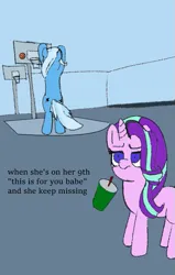 Size: 505x796 | Tagged: safe, derpibooru import, starlight glimmer, trixie, pony, basketball, image, meme, png, shipping, sports