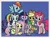 Size: 1688x1295 | Tagged: safe, artist:mariana10990, derpibooru import, applejack, fluttershy, pinkie pie, rainbow dash, rarity, spike, twilight sparkle, dragon, earth pony, pegasus, pony, unicorn, g4, budge studios, cute, image, jpeg, mane seven, mane six, my little pony color by magic