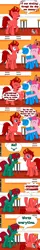 Size: 982x6100 | Tagged: safe, artist:jasperpie, derpibooru import, pinkie pie, oc, oc:finn the pony, oc:harmony dancer, oc:jasper pie, comic, cute, diapinkes, female, fez, hat, image, jpeg, male, oc x oc, ocbetes, pie's pizzeria, pie's pizzeria (ponyville), ship:dancerjasper, shipping, straight