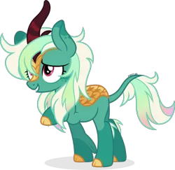 Size: 1966x1909 | Tagged: safe, artist:cirillaq, derpibooru import, oc, oc:iridescence, unofficial characters only, kirin, female, image, kirin oc, png, simple background, solo, transparent background