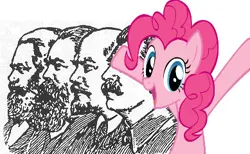 Size: 389x239 | Tagged: safe, artist:pinkstalinism, pinkie pie, human, communism, engelism, friedrich engels, image, josef stalin, karl marx, lenin, leninism, marxism, png, stalinism, vladimir lenin