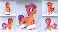 Size: 5620x3136 | Tagged: safe, artist:azdaracylius, derpibooru import, sunny starscout, pony, g5, image, irl, photo, plushie, png, solo