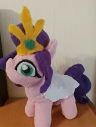 Size: 3000x4000 | Tagged: safe, artist:jbond, derpibooru import, pipp petals, pegasus, pony, g5, female, handmade, image, irl, jpeg, mare, photo, plushie, solo