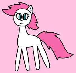 Size: 852x813 | Tagged: safe, artist:the-rainbow-nigga420, derpibooru import, truly, earth pony, pony, g1, g4, closed mouth, cute, female, g1 to g4, generation leap, image, mare, ms paint, pink background, png, simple background, smiling, solo, trulybetes