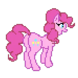 Size: 820x820 | Tagged: safe, artist:fdv.alekso, ponerpics import, pinkie pie, earth pony, pony, female, image, mare, pixel art, png, solo