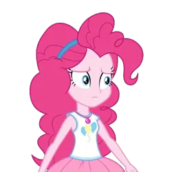 Size: 500x500 | Tagged: safe, artist:blockslikepl, derpibooru import, edit, edited screencap, screencap, pinkie pie, human, equestria girls, g4, female, image, not a vector, png, simple background, solo, transparent background