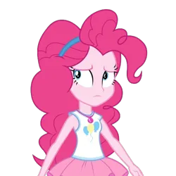 Size: 500x500 | Tagged: safe, artist:blockslikepl, derpibooru import, edit, edited screencap, screencap, pinkie pie, human, equestria girls, g4, female, image, not a vector, png, simple background, solo, transparent background