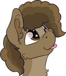 Size: 1101x1278 | Tagged: safe, artist:dsksh, derpibooru import, oc, oc:coffee cloud, unofficial characters only, pegasus, pony, :p, bust, ear fluff, image, pegasus oc, png, portrait, simple background, solo, tongue out, transparent background, wings