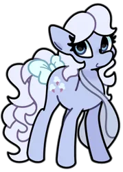 Size: 646x900 | Tagged: safe, artist:kindakismet, derpibooru import, lickety-split, earth pony, pony, g1, g4, bag, black outlines, bow, g1 to g4, generation leap, image, outline, png, simple background, smiling, solo, tail, tail bow, transparent background, white outline