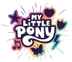 Size: 1076x928 | Tagged: safe, derpibooru import, edit, butterfly, insect, g5, bolt, heart, image, logo, music notes, my little pony logo, no pony, png, rainbow gradient, shield, simple background, stars, transparent background, upscaled