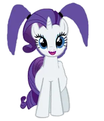 Size: 498x579 | Tagged: safe, derpibooru import, screencap, rarity, image, lipstick, pigtails, png, purple lipstick, solo