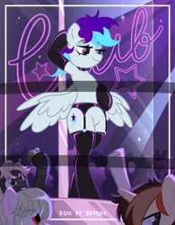 Size: 3267x4195 | Tagged: safe, artist:ramixe dash, derpibooru import, oc, oc:whirlwind stars, unofficial characters only, pegasus, pony, g4, g5, base used, female, g5 to g4, generation leap, image, png, signature, solo, spread wings, text, wings