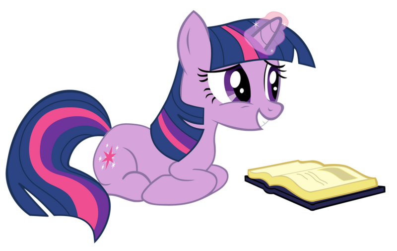 Size: 900x568 | Tagged: safe, artist:kurosakisoarin, derpibooru import, twilight sparkle, pony, unicorn, g4, book, female, image, magic, magic aura, mare, png, solo, unicorn twilight