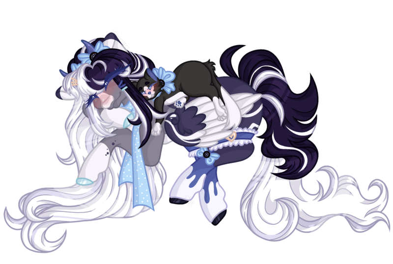 Size: 1280x861 | Tagged: safe, artist:skye-the-ferret, derpibooru import, oc, oc:oreo cream, cat, pegasus, pony, clothes, colored wings, female, image, mare, png, scarf, simple background, sleeping, socks, solo, transparent background, two toned wings, wings