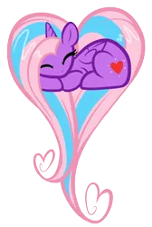 Size: 1814x2701 | Tagged: safe, artist:moondeer1616, derpibooru import, oc, oc:heart sparkle, unofficial characters only, alicorn, pony, g4, female, heart pony, image, mare, png, simple background, sleeping, solo, transparent background